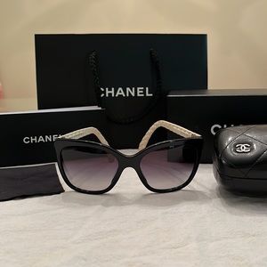 Authentic Chanel Butterfly Sunglasses